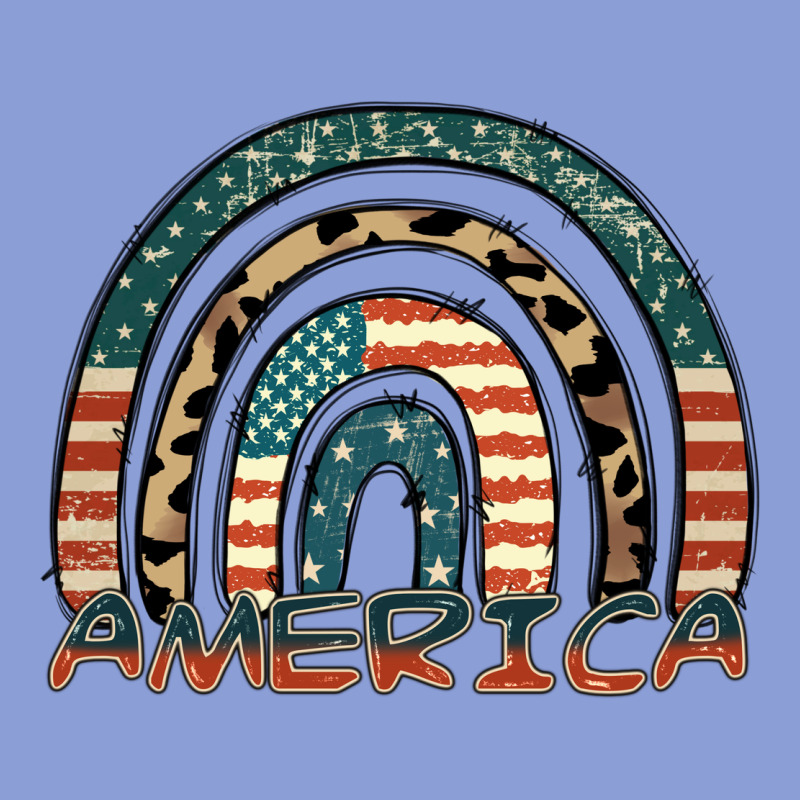 America Rainbow Long Sleeve Tee by FaDigitalArtStudio | Teevron