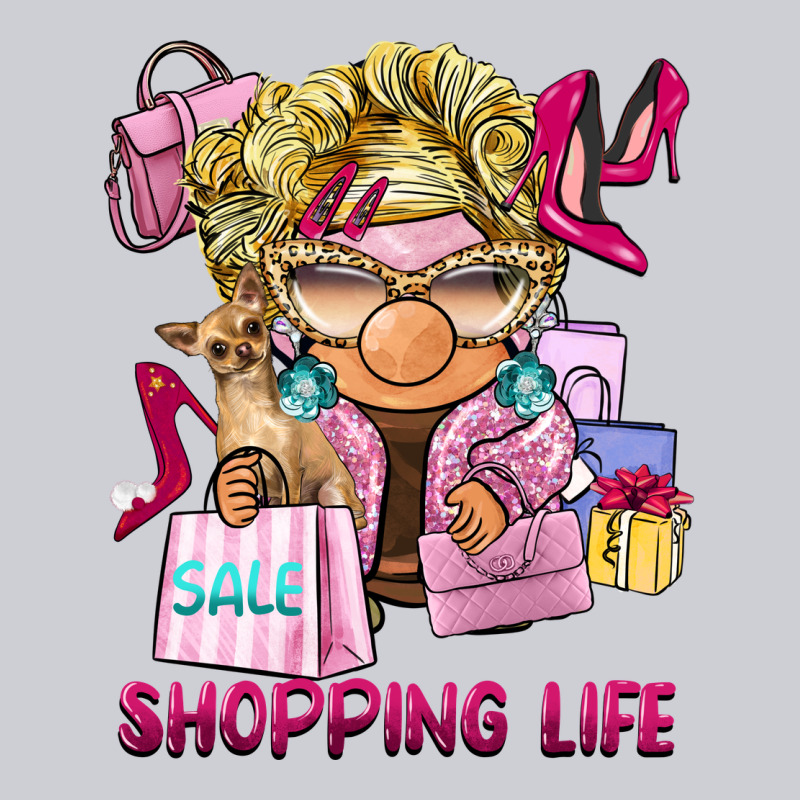 Shopping Life  Gnome Heavyweight Sweatshirt by BarkalooDesign | Teevron