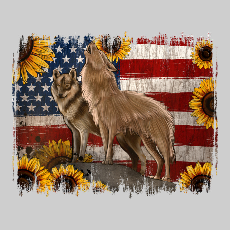 American Th Of July Wolves Premium Tee by Jasminsmagicworld | Teevron