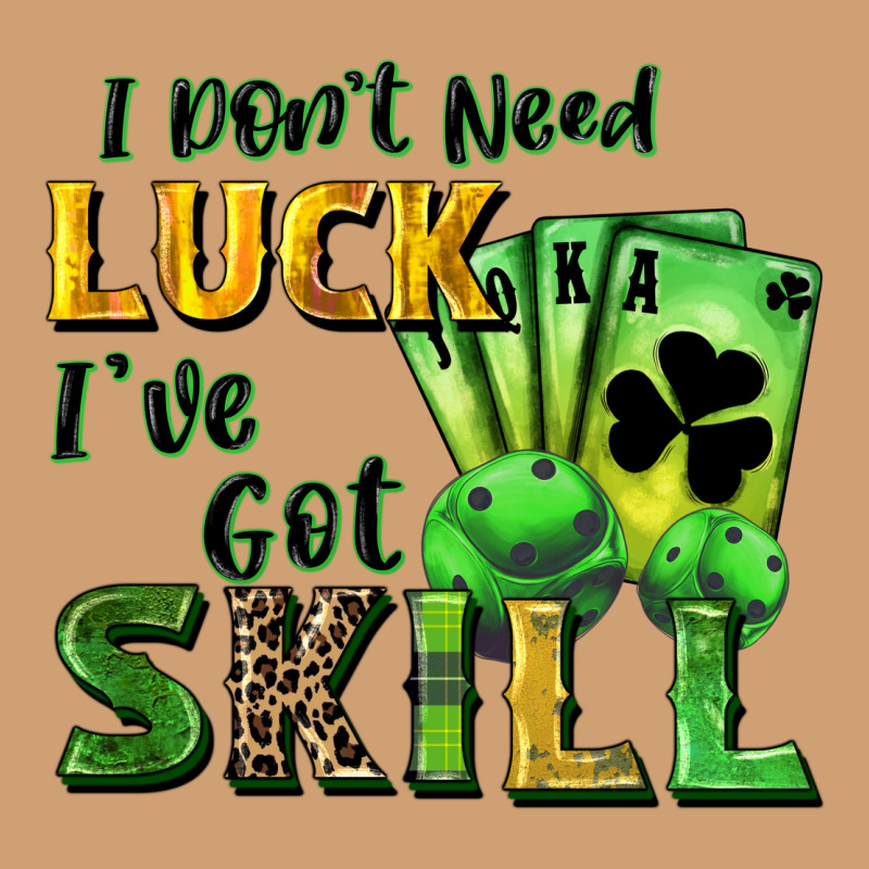 I Don't Need Luck I've Got Skill Vintage Tee by CowGirlArtShop | Teevron