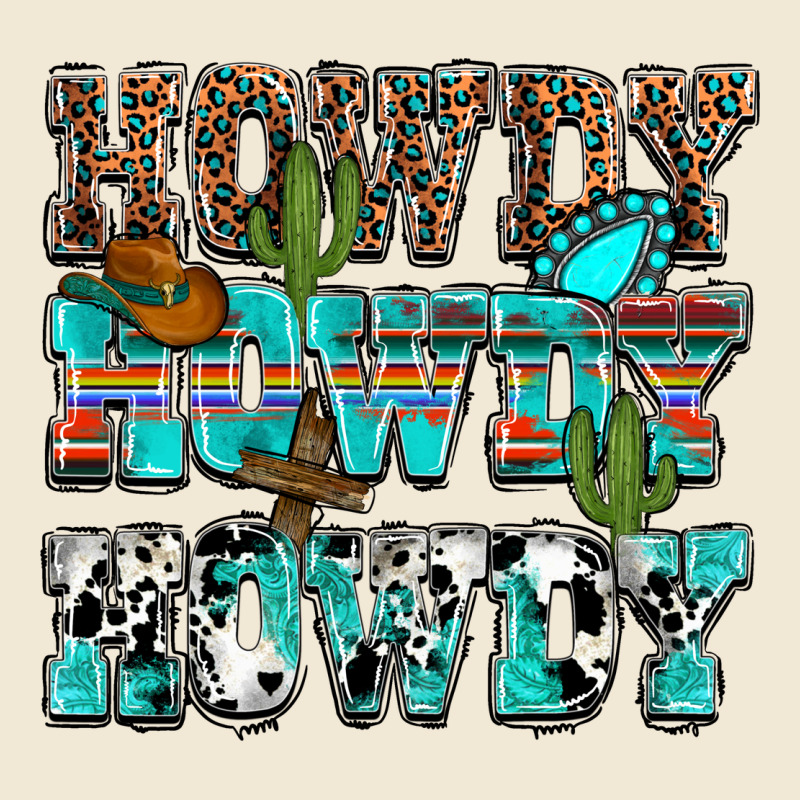 Western Howdy Howdy Howdy Premium Tee by HowdyJamesFarm | Teevron