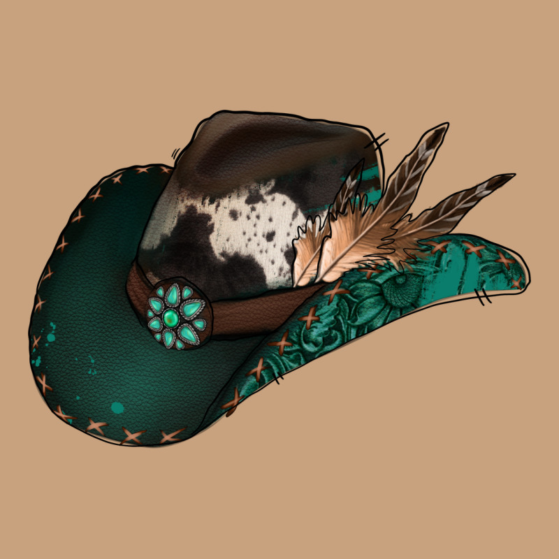Cowhide Flowers Cowboy Hat Vintage Tee by Jasminsmagicworld | Teevron