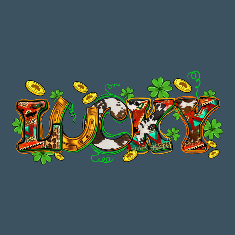 St. Patrick's Western Lucky And Shamrocks Urban Heavy Tee by OliviaCreatesArt | Teevron