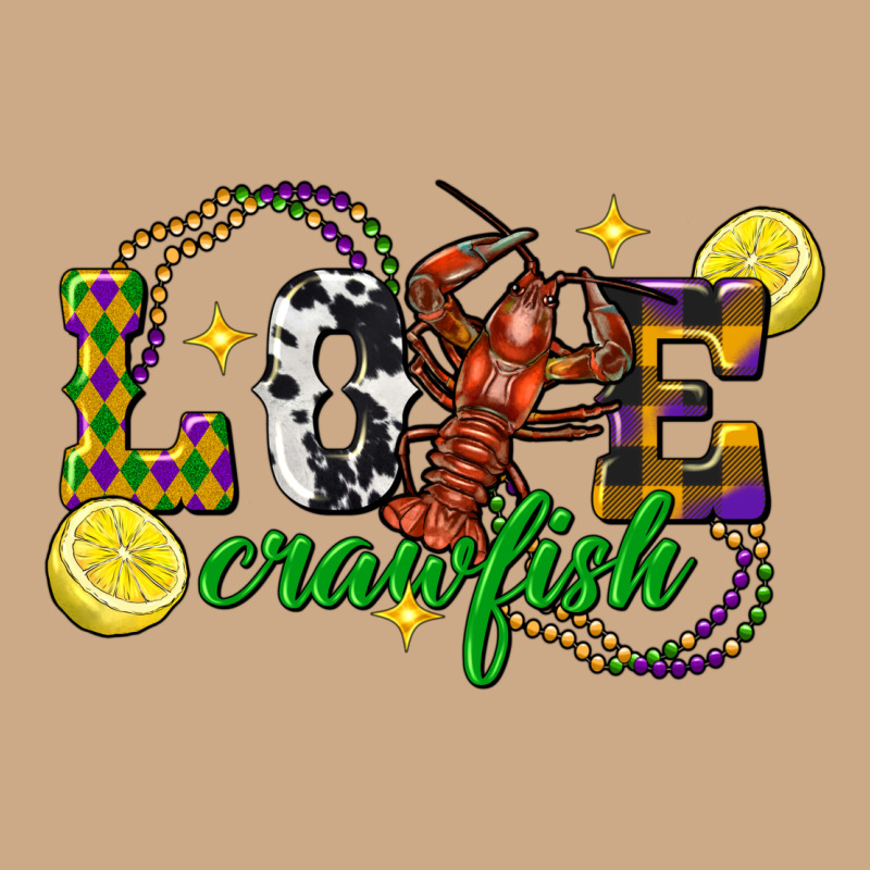 Mardi Gras Love Crawfish Vintage Hoodie by FaDigitalArtStudio | Teevron