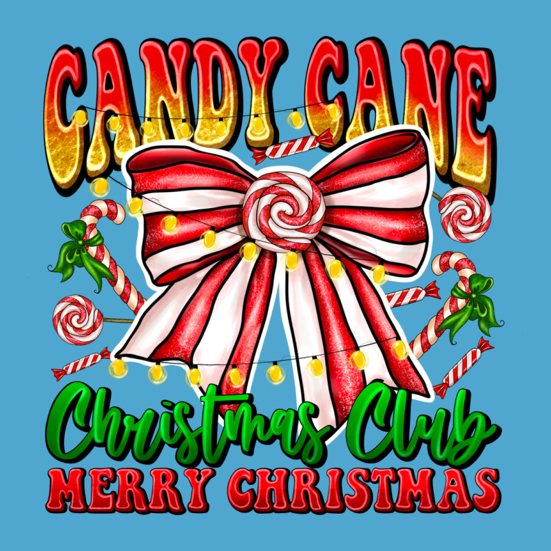 Candy Cane Christmas Club Premium Hoodie by CowhideDigitalArt | Teevron