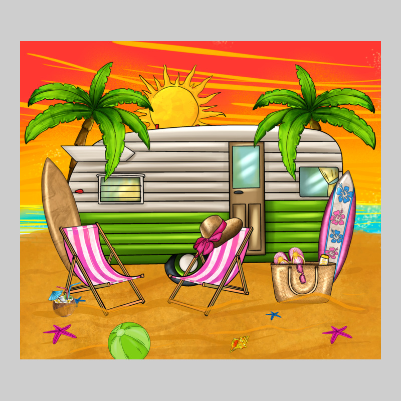 Summer Caravan Premium Tee by TumblerDesignByShophia | Teevron