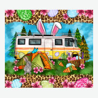 Easter Day Camping Urban Heavy Tee | Teevron