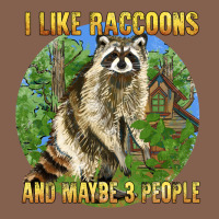 I Like Raccoons And 3 People Zipper Hoodie | Teevron
