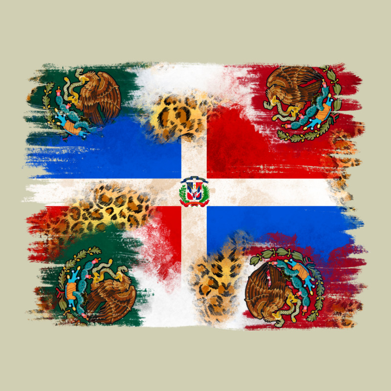 Mexican And Puerto Rico Flag Heavy Core Tee by texasbilliewilder | Teevron