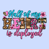 Half Of My Haert Is Deployed Olivia Urban Heavy Tee | Teevron