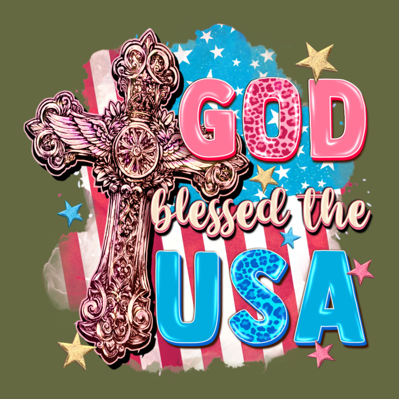 God Blessed The Usa Long Sleeve Tee by FaDigitalArtStudio | Teevron