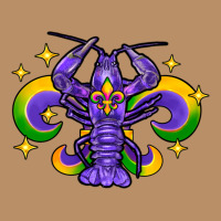 Mardi Gras Crawfish Vintage Hoodie | Teevron