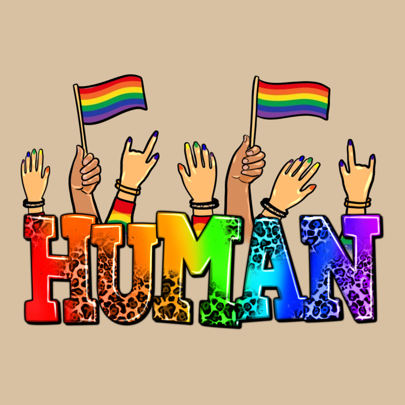 Human With Hands And Pride Flags Heavyweight Hoodie by AdoDesignShop | Teevron
