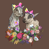 Floral Baby Goats Long Sleeve Tee | Teevron