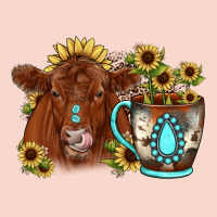 Sunflower Coffee Cup Red Angus Gemstone Urban Hoodie | Teevron