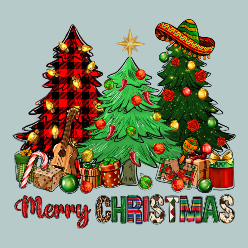 Merry Christmas Trees Heavy Core Tee by NancyCooperArtShop | Teevron