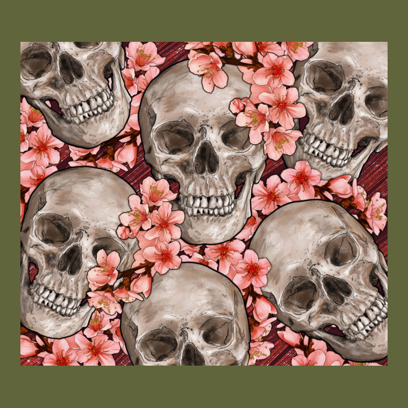 Skulls And Flowers Classic Tee by TumblerDesignByShophia | Teevron