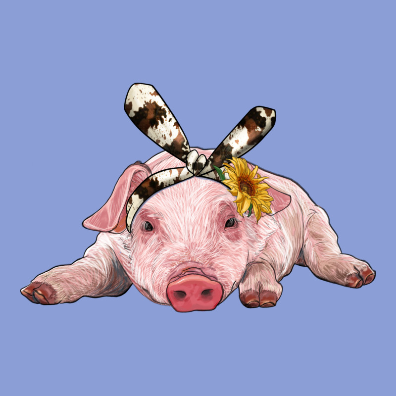 Baby Pig With Cowhide Ribbon Long Sleeve Tee by RanaPortraitStore | Teevron