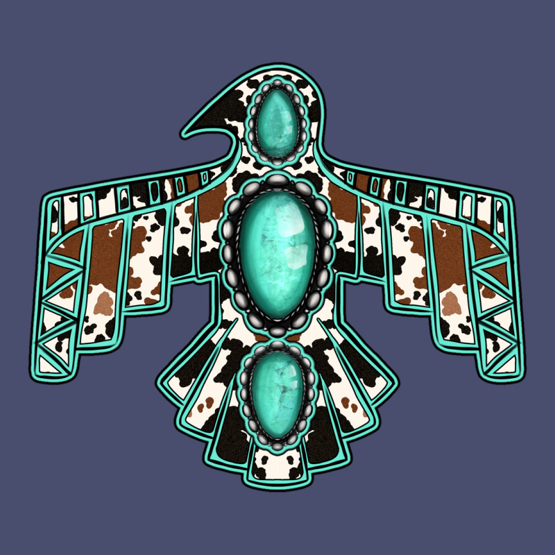 Cowhide Turquoise Thunderbird Vintage Tee by Jasminsmagicworld | Teevron
