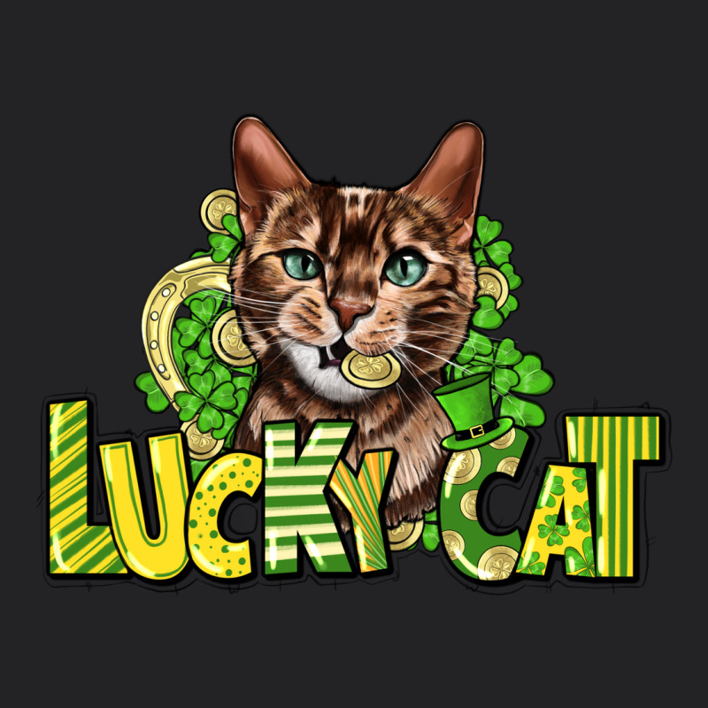 Lucky Cat St. Patrick's Vintage Tee by HowdyJamesFarm | Teevron