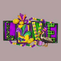 Mardi Gras Love Vintage Hoodie | Teevron