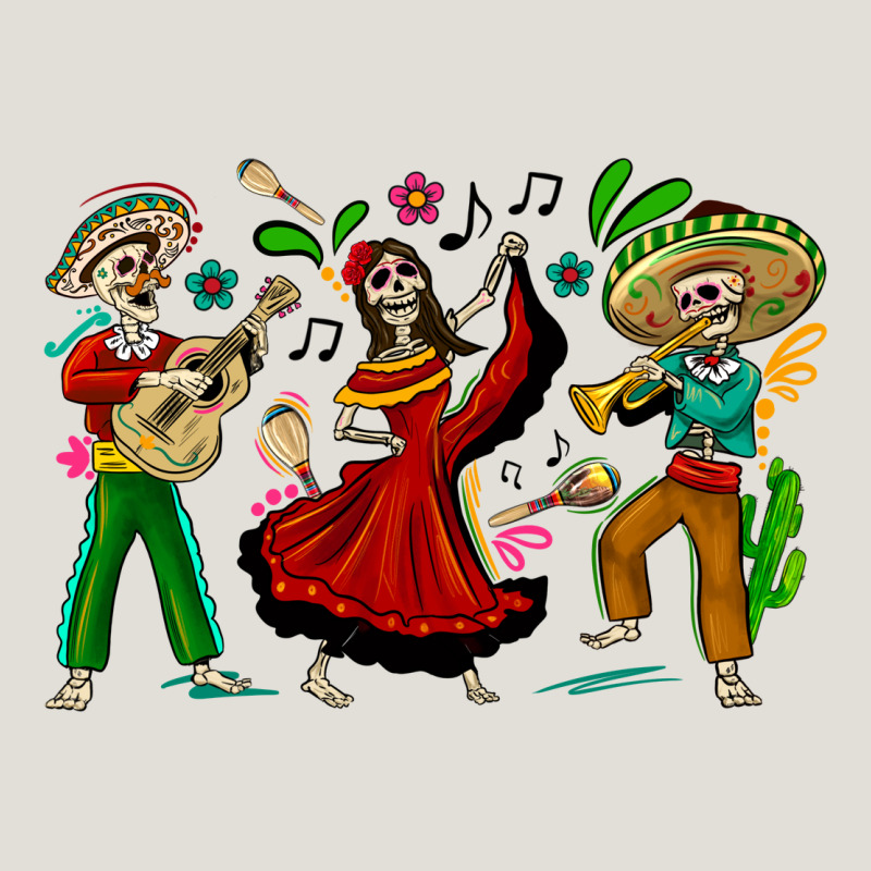 Mexican Skeletons Heavy Core Tee by texasbilliewilder | Teevron