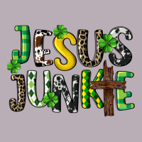 Jesus Junkie St. Patrick's Vintage Tee | Teevron