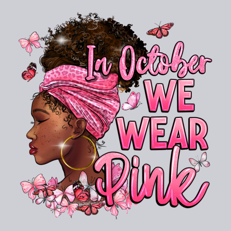 In October We Wear Pink Heavyweight Sweatshirt by BarkalooDesign | Teevron