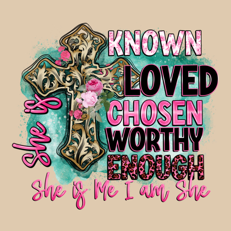 She Is Loved Heavyweight Sweatshirt by BarkalooDesign | Teevron