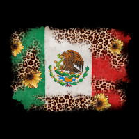 Mexican Flag With Leopard Heavy Core Tee | Teevron