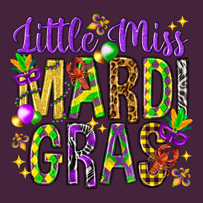 Little Miss Mardi Gras Hjf Premium Tee by HowdyJamesFarm | Teevron