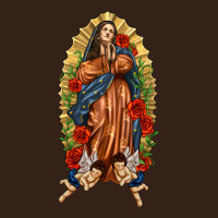Lady Of Guadalupe With Roses Heavy Core Tee | Teevron