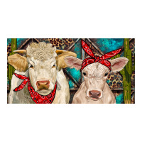Charolais bull and calf | Teevron