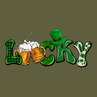 Lucky With Beer St. Patricks Day Vintage Tee | Teevron