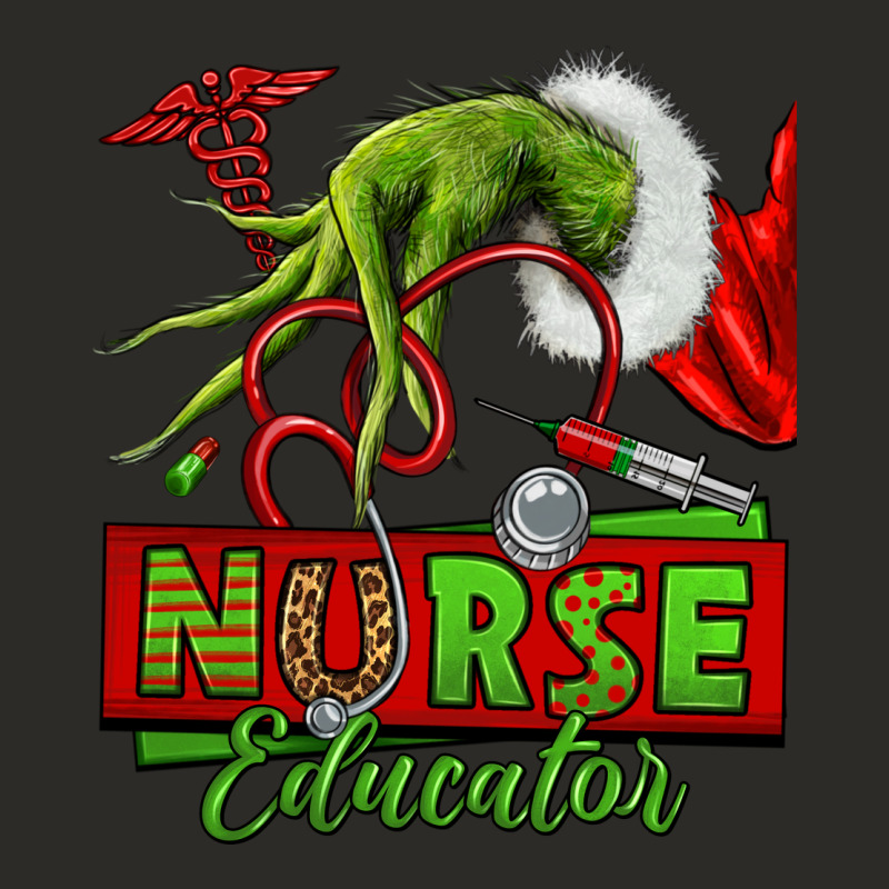 Grinch Hand Nurse Educator Heavy Core Tee by NancyCooperArtShop | Teevron