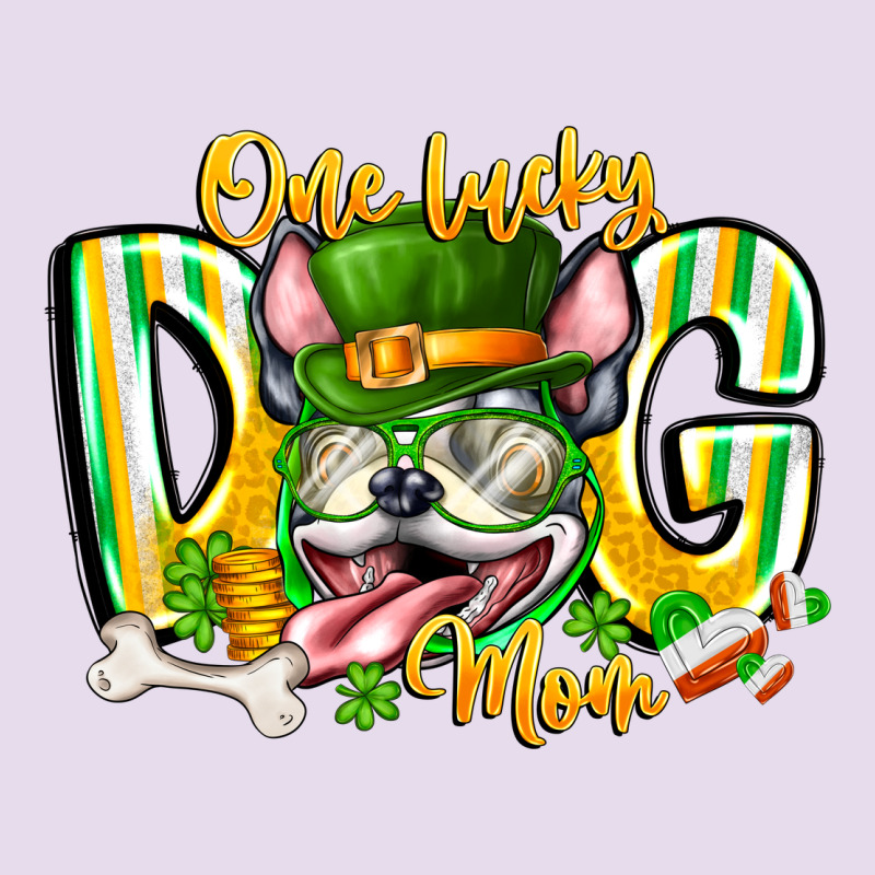 St Patricks Day Dog Mom Premium Hoodie by CowhideDigitalArt | Teevron