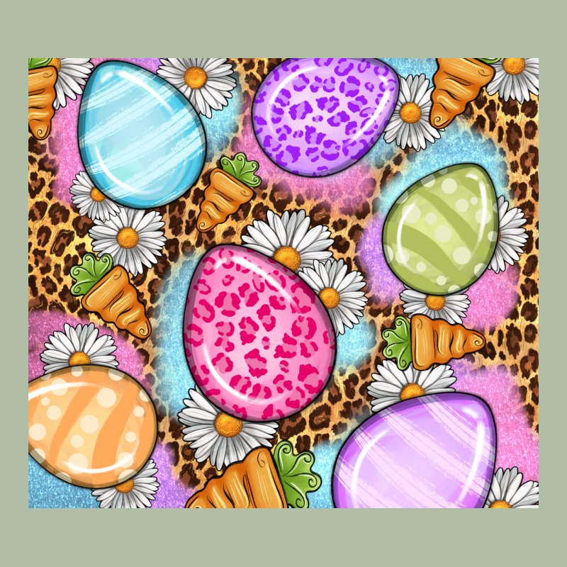 Easter Eggs Daisies Carrots Urban Heavy Tee by OliviaCreatesArt | Teevron
