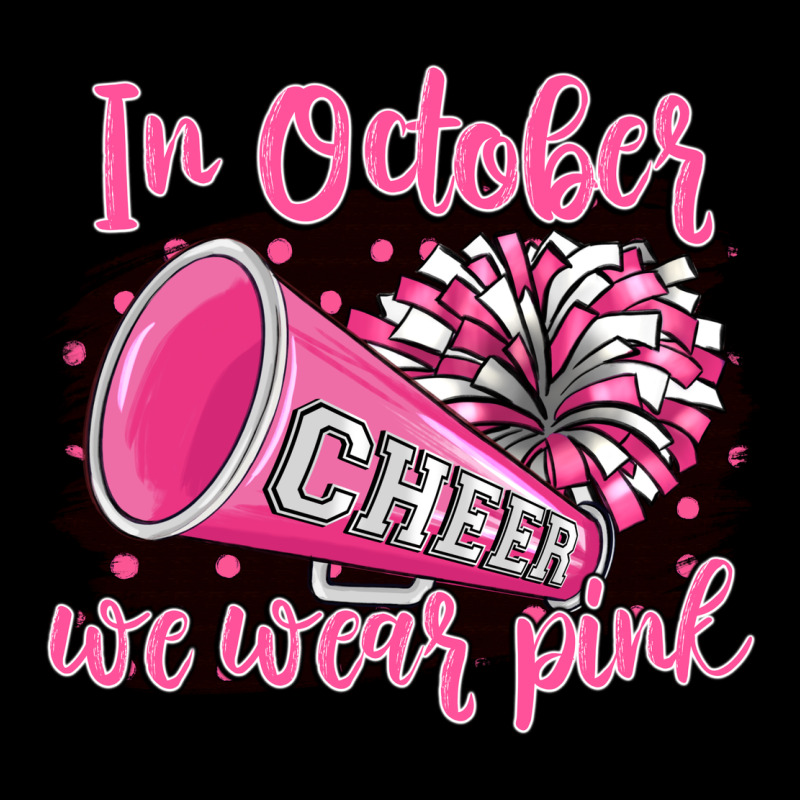 In October We Wear Pink Cheer Heavyweight Sweatshirt by BarkalooDesign | Teevron