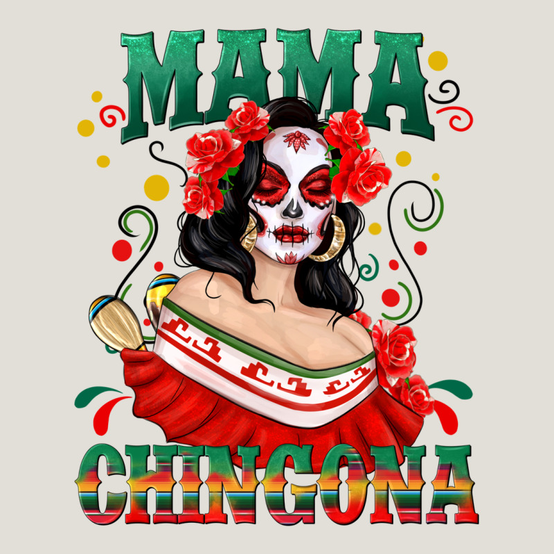 Mama Chingona Skull Heavy Core Tee by texasbilliewilder | Teevron