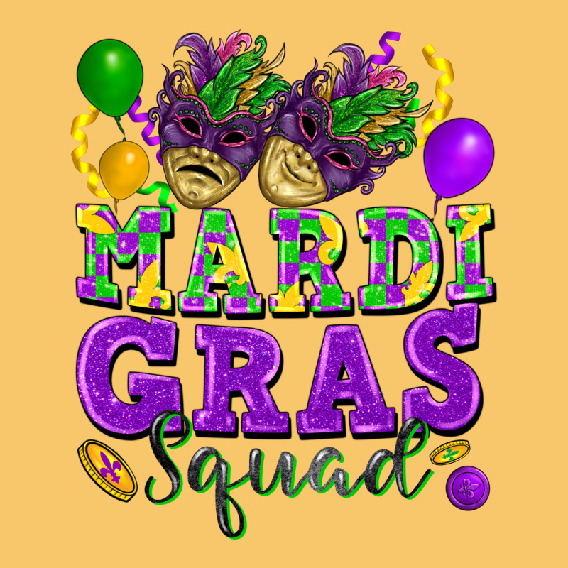 Mardi Gras Squad Vintage Hoodie by FaDigitalArtStudio | Teevron