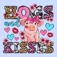 Hogs And Kisses Pig  Olivia Urban Heavy Tee | Teevron