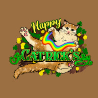 St. Patrick's Day Cat Vintage Tee | Teevron