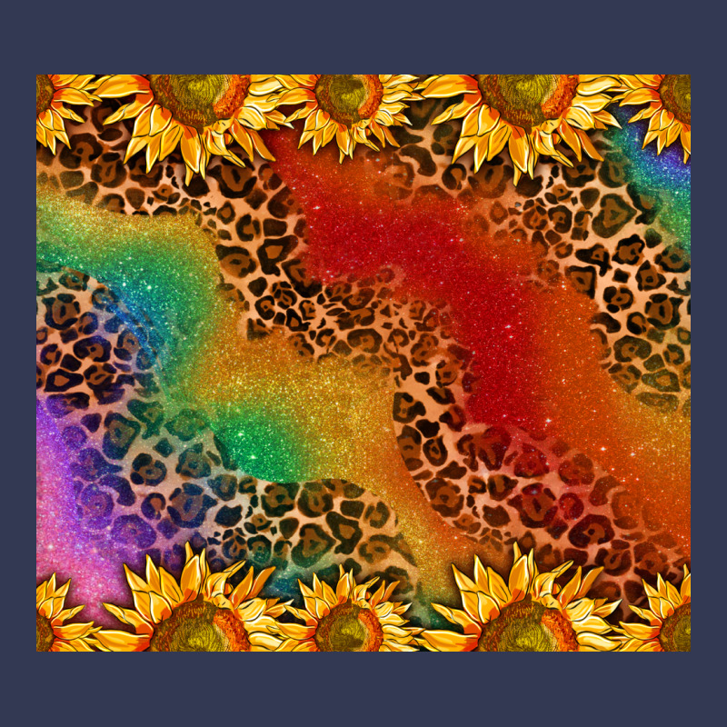 Pride Sunflower  Rainbow Leopard Heavyweight Hoodie by AdoDesignShop | Teevron