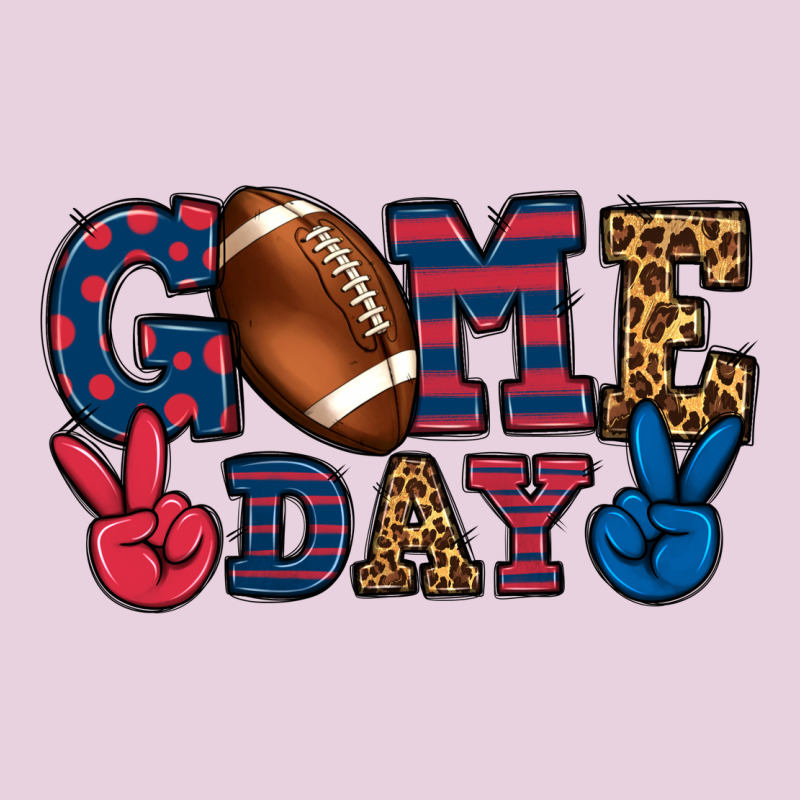 Game Day Red And Blue Ladies Tee by HowdyJamesFarm | Teevron