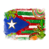 Mexico and Puerto Rico flag | Teevron