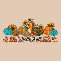 Hello Fall Pumpkin Sunflower Urban Hoodie | Teevron