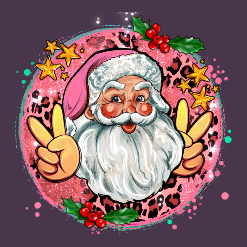 Merry Christmas Peace Santa Heavyweight Hoodie by AdoDesignShop | Teevron