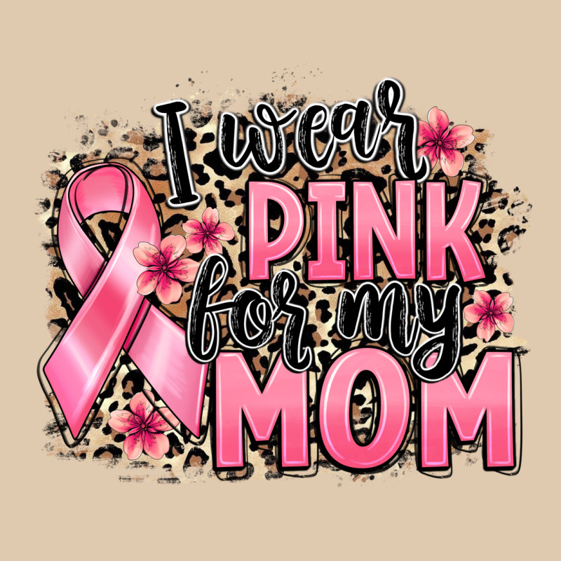 I Wear Pink For My Mom Heavyweight Sweatshirt by BarkalooDesign | Teevron