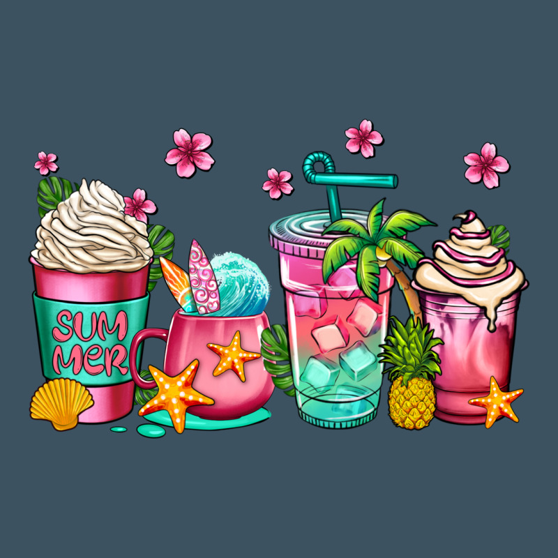 Summer Coffee Cups Urban Heavy Tee by Jasminsmagicworld | Teevron