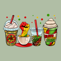 Juneteenth Bhm Coffee Cups Urban Heavy Tee | Teevron